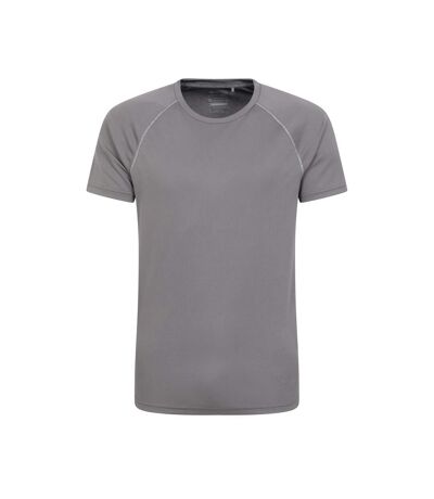 Mens Endurance Isocool T-shirt Dark Grey Mountain Warehouse