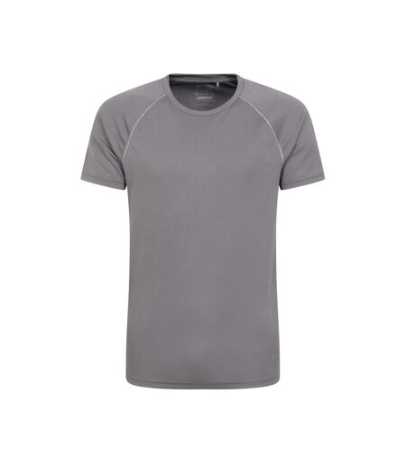 Mens Endurance Isocool T-shirt Dark Grey Mountain Warehouse