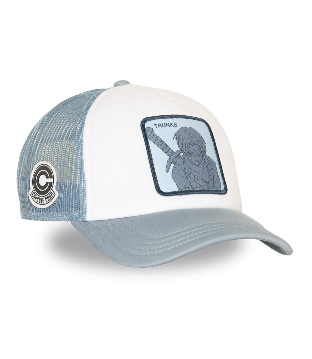 Casquette  trucker avec filet et patch Dragon Ball Super Future Trunk Capslab-4