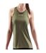 Débardeur Series-3 Femme Vert Kaki Skins-1