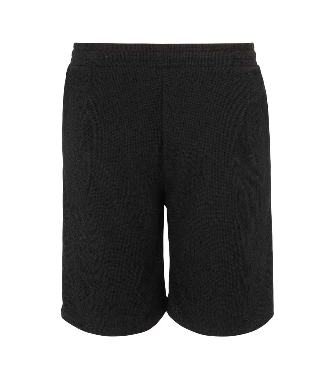 Short Homme Noir Fabric-2