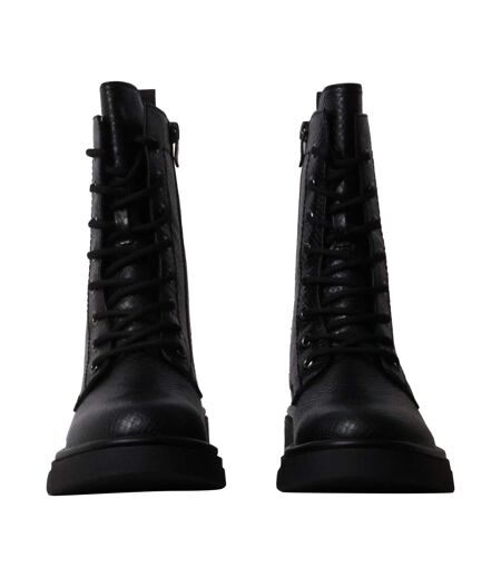 Bottines à Lacets et Zip Super Mode