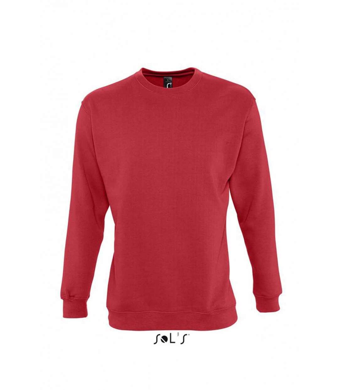 Sweat shirt classique unisexe - 13250 - rouge-2