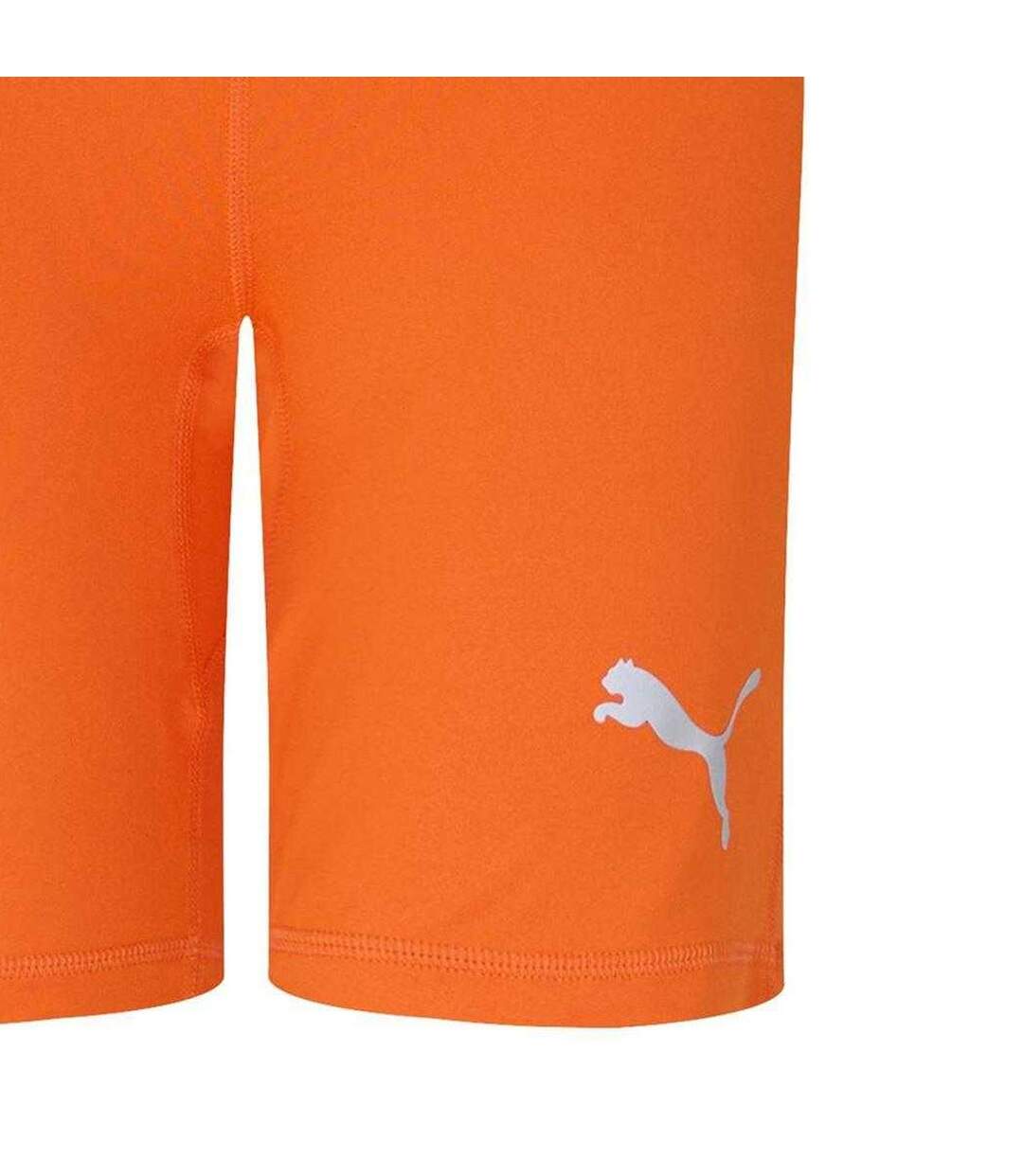 Mens Liga Short Tights Orange Puma-2
