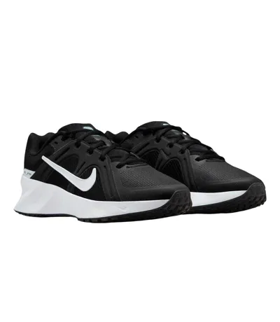 Womens/ladies Metro Tek Trainers Black White Nike
