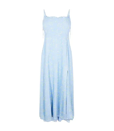 Robe À Bretelles Motif/style Floral Femme Bleu Jaune Jack Wills