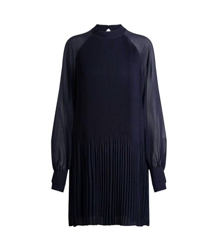 Robe Dolumi Femme Bleu Foncé Boss