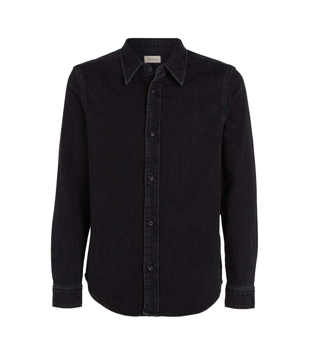 Mens Denim Slim Shirt Denim Calvin Klein-1