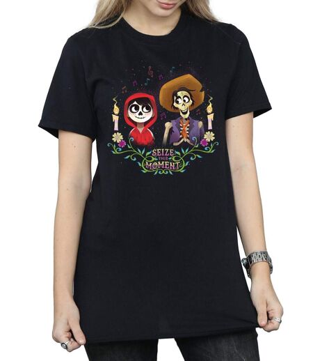 Disney - T-shirt COCO MIGUEL AND HECTOR - Femme (Noir) - UTBI16490