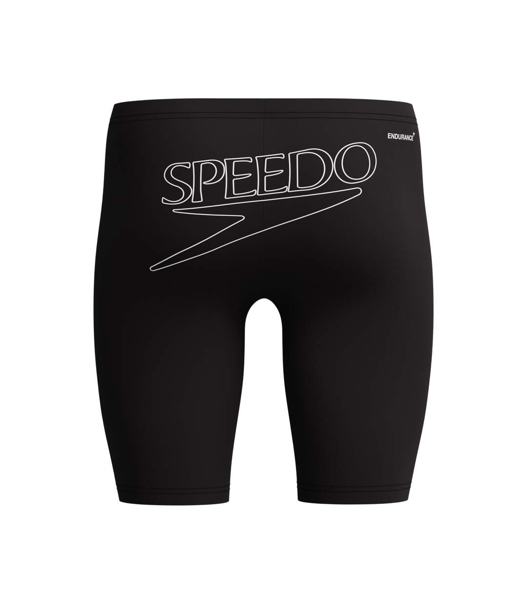 Mens Logo Endurance+ Jammer Shorts Black Speedo-2