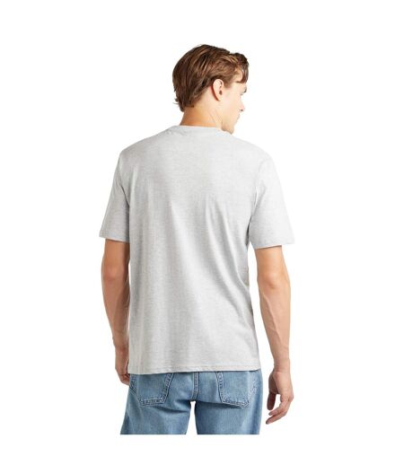 Umbro Mens Core Raglan T-Shirt (Grey Marl/Potent Purple)