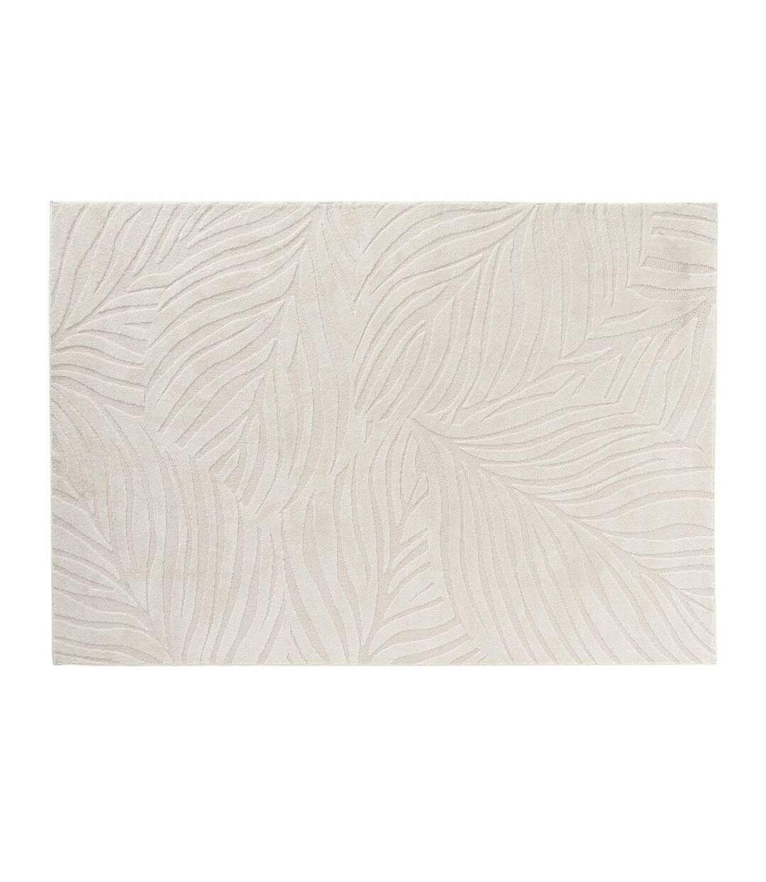 Tapis Shaggy Relief Ankara 160x230cm Beige-1