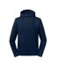 Russell Unisex Adult Natural Hoodie (French Navy)