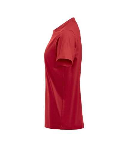 Clique Womens/Ladies Premium T-Shirt (Red)
