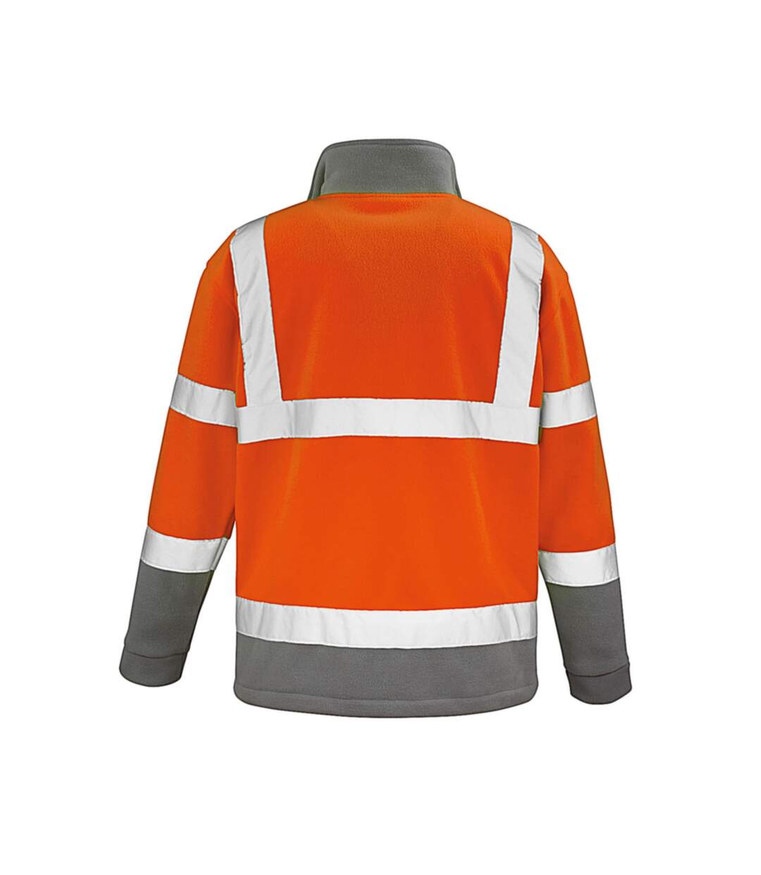 Veste polaire homme orange fluo SAFE-GUARD by Result-2