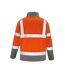 Veste polaire homme orange fluo SAFE-GUARD by Result-2