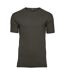 Tee Jays Mens Interlock Short Sleeve T-Shirt (Dark Olive) - UTBC3311
