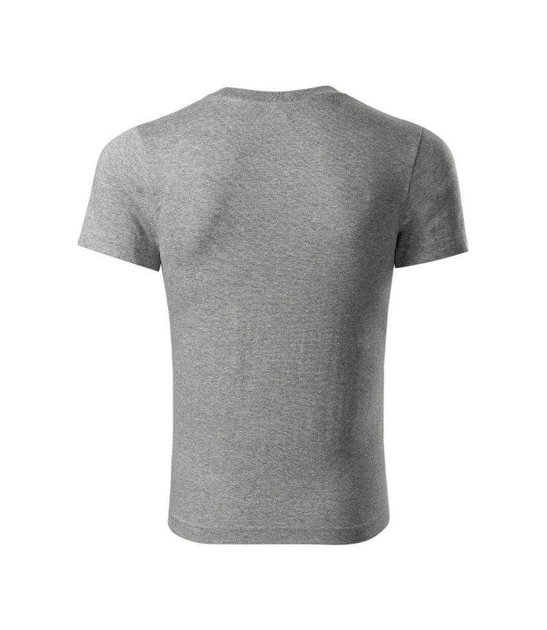 T-shirt Peak Homme Gris Malfini-2