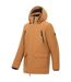 Veste Imperméable, Unie Et Isolante À Capuche Marron Homme Marron Jaune Regatta-4