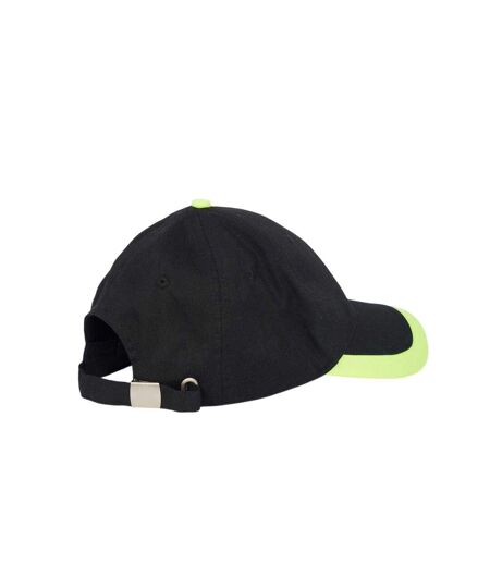 Baseball Cap Black Yellow Brave Soul