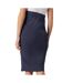 Jupe marine femme mamalicious macy-2