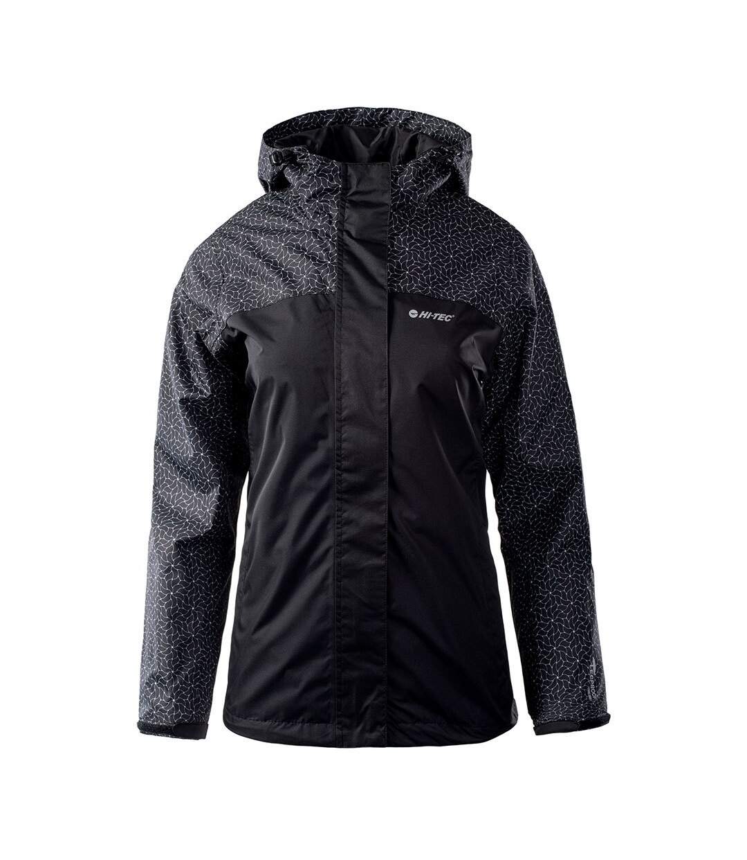 Veste Imperméable Monsa Femme Noir Hi-Tec-1
