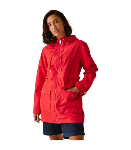 Veste Imperméable Navaeh Femme Rouge Vif Regatta
