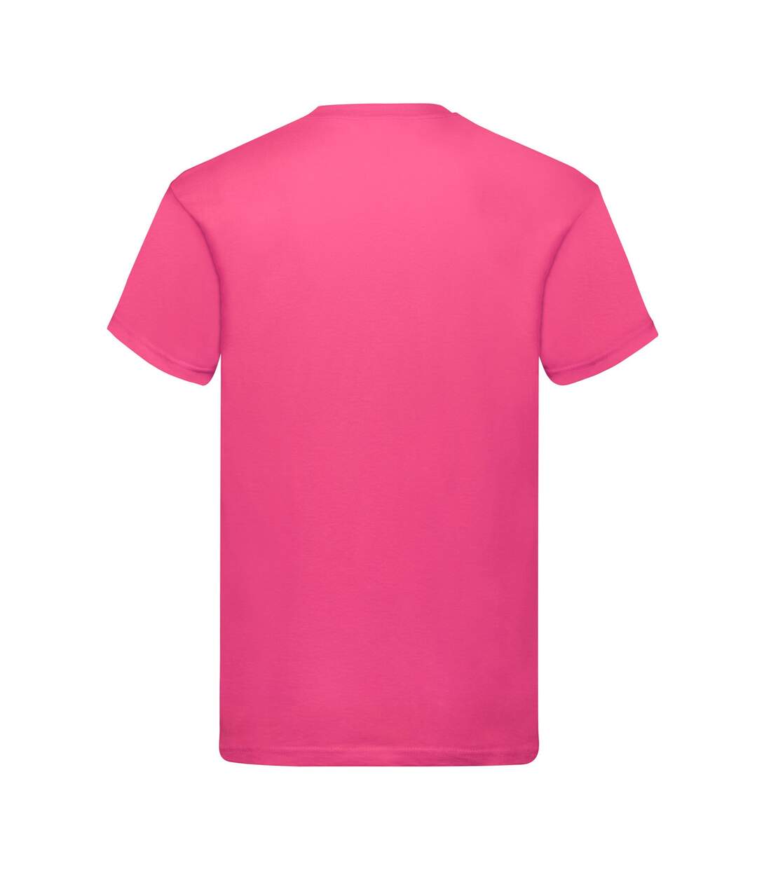 T-shirt Original Homme Fuchsia Fruit Of The Loom-2