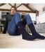 6 Pairs Mens Thermal Indoor Slipper Socks with Grips-4
