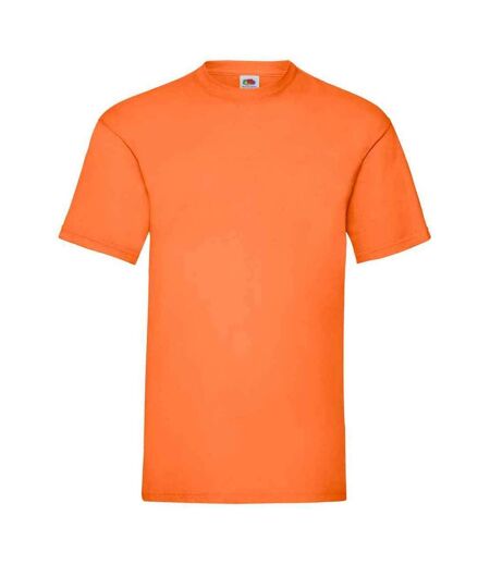 T-shirt valueweight homme orange Fruit of the Loom