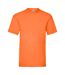 T-shirt valueweight homme orange Fruit of the Loom