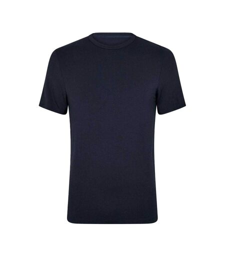 Lot De 3  T-shirts Manches Courtes Motif/style Uni Homme Noir Anthracite Bleu Marine Boss