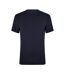Lot De 3  T-shirts Manches Courtes Motif/style Uni Homme Noir Anthracite Bleu Marine Boss-2