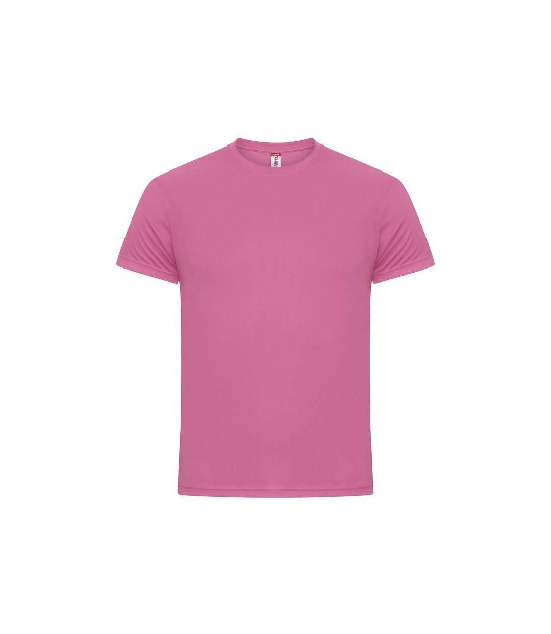 Mens Active T-shirt Active Pink Clique-1