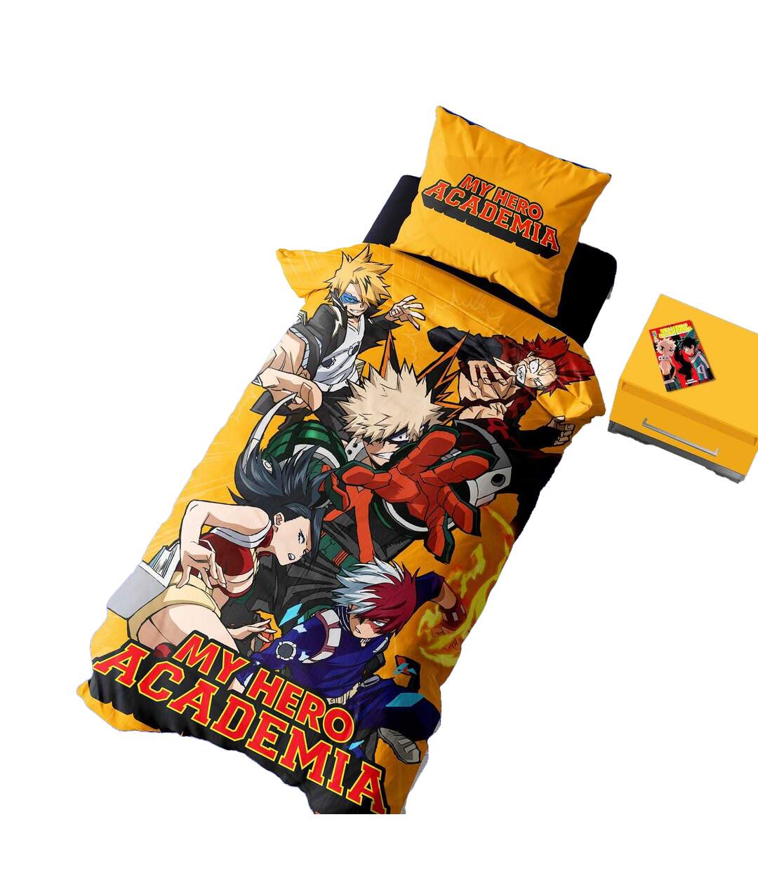 Characters Reversible Duvet Set Multicoloured My Hero Academia-3