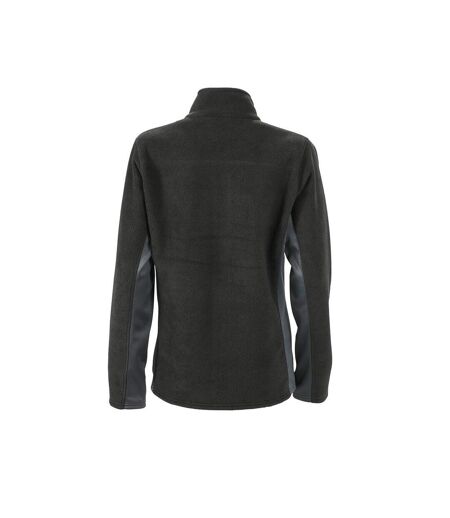 Veste Polaire Strong Femme Noir Carbone James And Nicholson