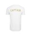 T-shirt Captain Homme Blanc Mister Tee-2