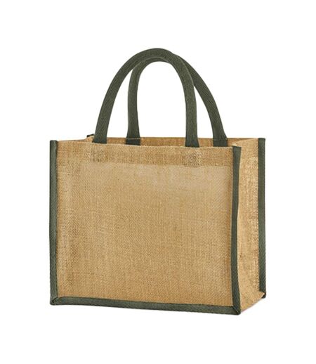 Tote Bag Motif/style Mi-longue Taille Unique Beige Pâle Vert Olive Westford Mill