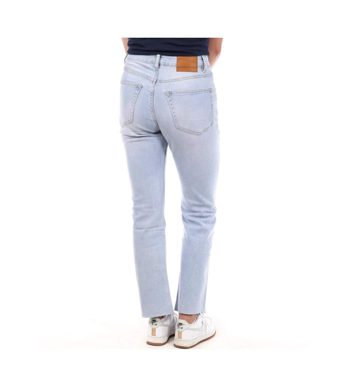 Jean droit bleu clair femme monday premium 11-2