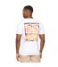 T-shirt Summevibe Homme Blanc Crosshatch-3