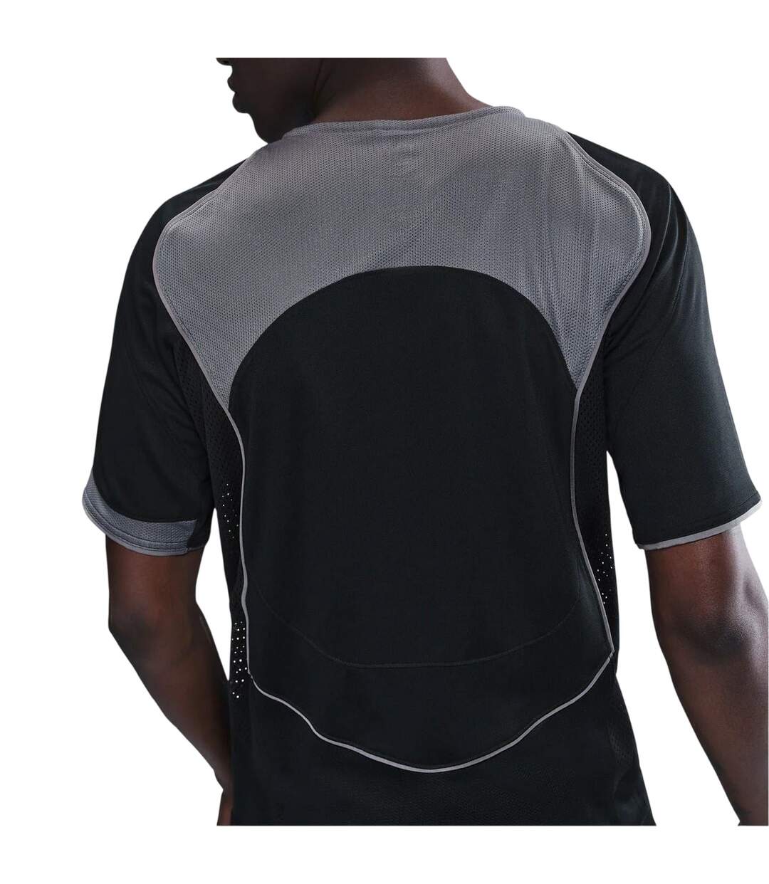 T-shirt Manches Courtes Motif/style Logo T90 Homme Noir Gris Nike-3