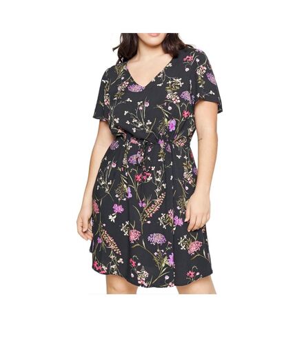 Robe Noire à Motifs Femme Vero Moda Easy - M