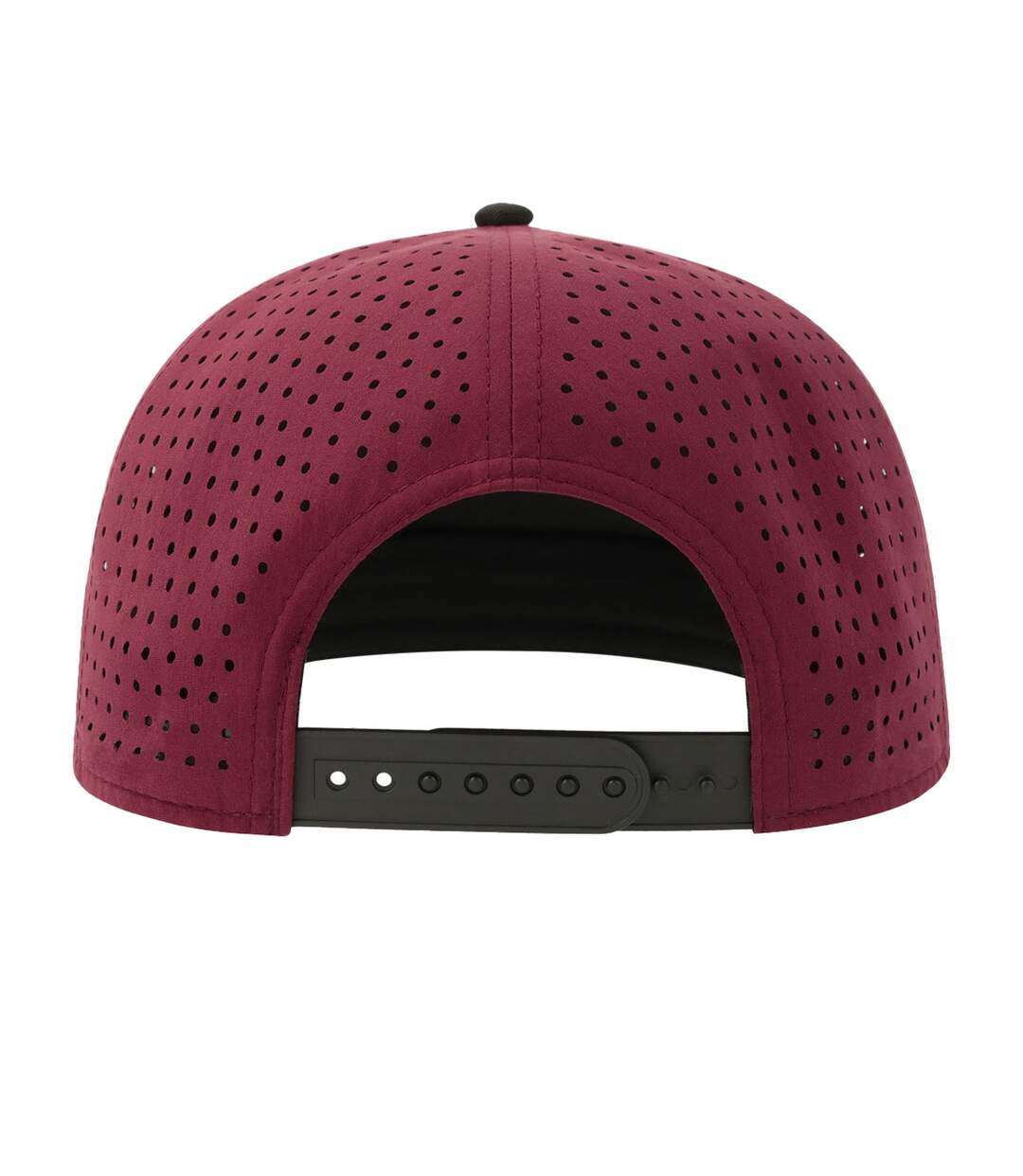 Casquette ajustable bank adulte bordeaux / noir Atlantis