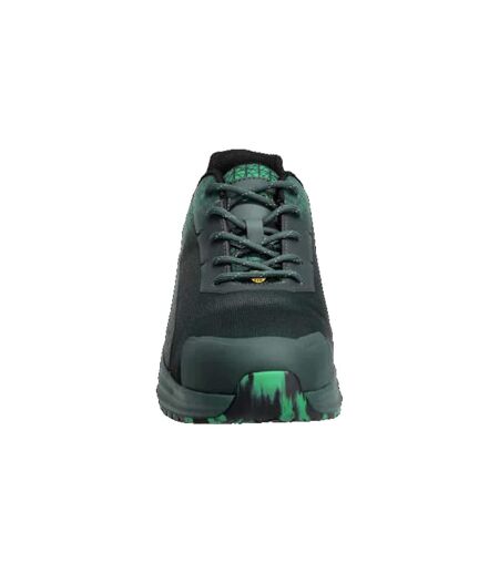 Mens Footwear Accelerate Safety Shoes Green Grass Green Mascot