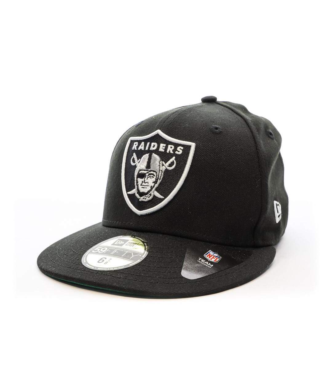 Casquette Noir Homme New Era Raiders - OSFM-1