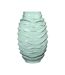 Vase Déco en Verre Soufflé Typo 25cm Vert-1