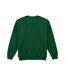 Mens Heavy Blend Sweatshirt Fan Dark Green Gildan-2