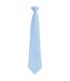 Premier Unisex Adult Colours Fashion Plain Clip-On Tie (Mid Blue) (One Size) - UTPC6753