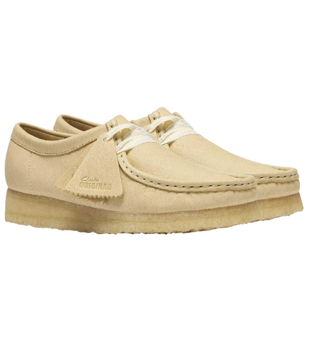 Mocassins Wallabee Femme Jaune Pâle Clarks Originals-1