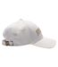 Logo Faux Suede Baseball Cap Ecru SikSilk-4